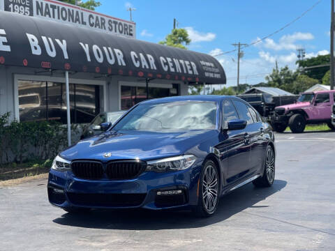 2017 BMW 5 Series for sale at National Car Store in West Palm Beach FL