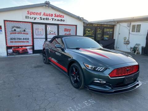 2016 Ford Mustang for sale at Speed Auto Sales in El Cajon CA