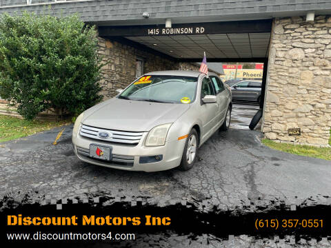 2007 Ford Fusion for sale at Discount Motors Inc in Old Hickory TN