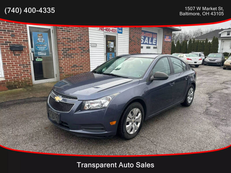 2014 Chevrolet Cruze for sale at Transparent Auto Sales LLC in Baltimore OH