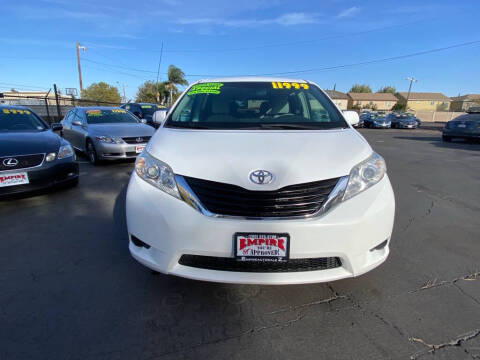 2013 Toyota Sienna for sale at Empire Auto Salez in Modesto CA