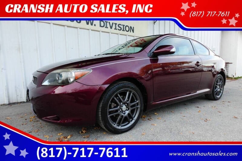 2007 Scion tC for sale at CRANSH AUTO SALES, INC in Arlington TX