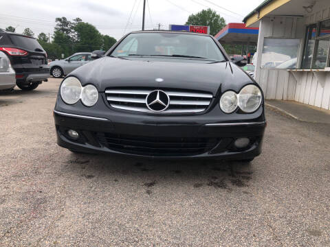 2006 Mercedes-Benz CLK for sale at All Star Auto Sales of Raleigh Inc. in Raleigh NC