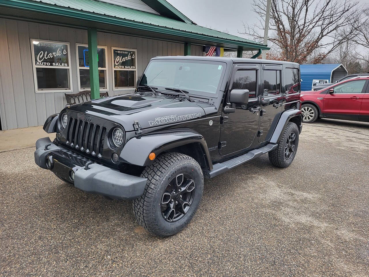 2017 Jeep Wrangler Unlimited for sale at Clarks Auto Sales Inc in Lakeview, MI