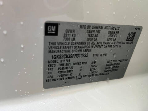 2015 GMC Yukon Denali