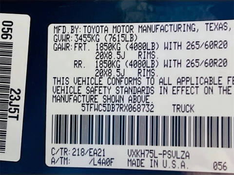 2024 Toyota Tundra Limited HV