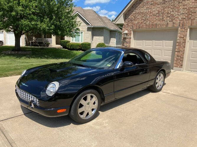 2002 Ford Thunderbird for sale at Classic Car Deals in Cadillac MI