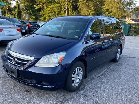 2007 Honda Odyssey for sale at AutoPro Virginia LLC in Virginia Beach VA