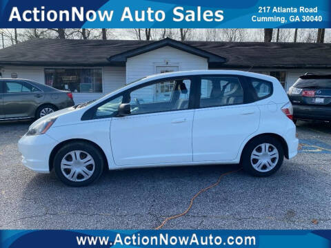 2009 Honda Fit for sale at ACTION NOW AUTO SALES in Cumming GA