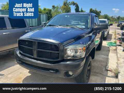 2009 Dodge Ram 2500 for sale at Just Right Camper And Truck Sales in Panama City FL