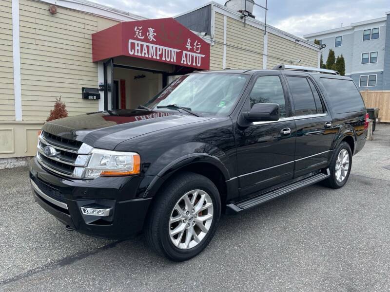 2017 Ford Expedition EL for sale at Champion Auto LLC in Quincy MA