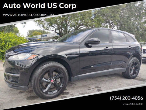 2018 Jaguar F-PACE for sale at Auto World US Corp in Plantation FL