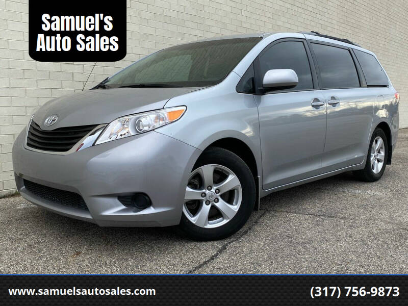 2014 Toyota Sienna for sale at Samuel's Auto Sales in Indianapolis IN