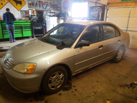 2001 Honda Civic for sale at B&M Auto Sales and Service LLP in Marion SD