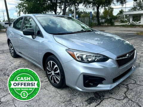 2019 Subaru Impreza for sale at Boca Drive Inc in Oakland Park FL