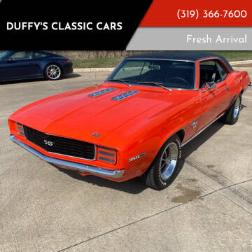 1969 Chevrolet Camaro for sale at Duffy's Classic Cars in Cedar Rapids IA
