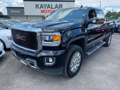 2015 GMC Sierra 2500HD for sale at KAYALAR MOTORS in Houston TX