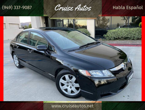 2010 Honda Civic for sale at Cruise Autos in Corona CA