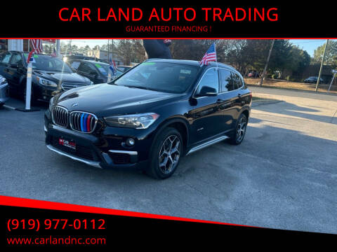 2018 BMW X1 for sale at CAR LAND  AUTO TRADING - CAR LAND AUTO TRADING in Raleigh NC