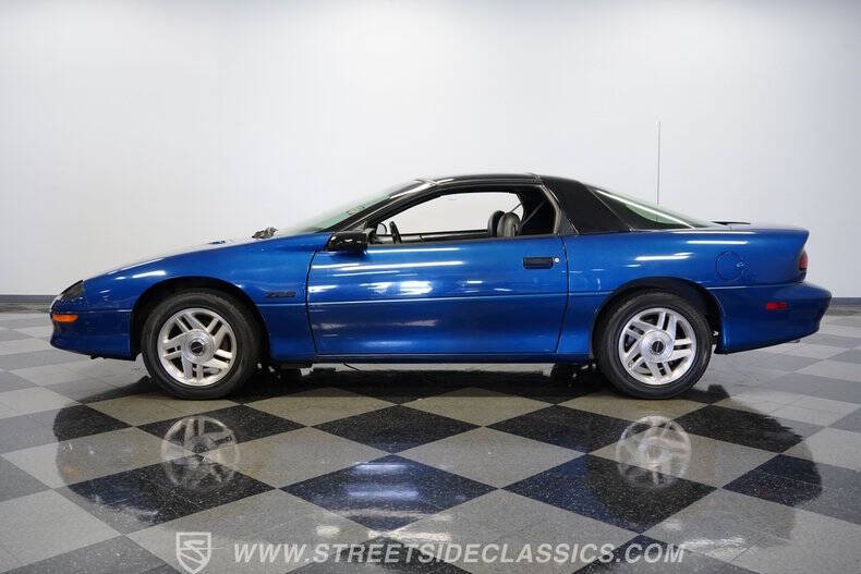 Blue 1995 Chevrolet Camaro Z28 Z28 2dr Hatchback 2
