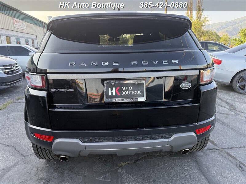 2018 Land Rover Range Rover Evoque SE