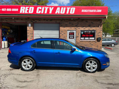 2012 Ford Fusion for sale at Red City  Auto in Omaha NE