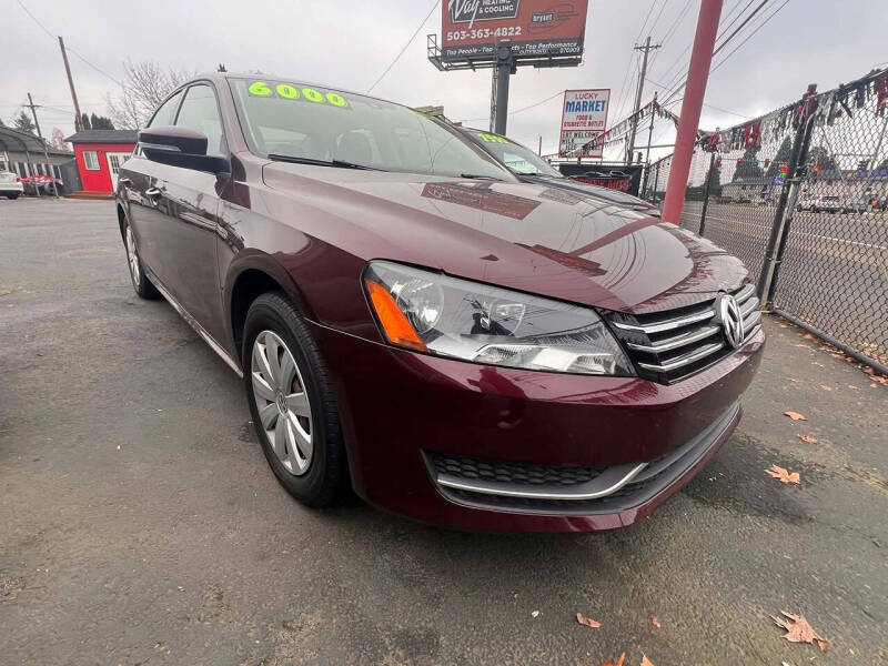 2013 Volkswagen Passat S PZEV