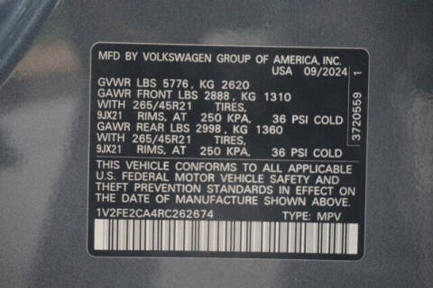 2024 Volkswagen Atlas Cross Sport SEL Premium R-Line 4Motion