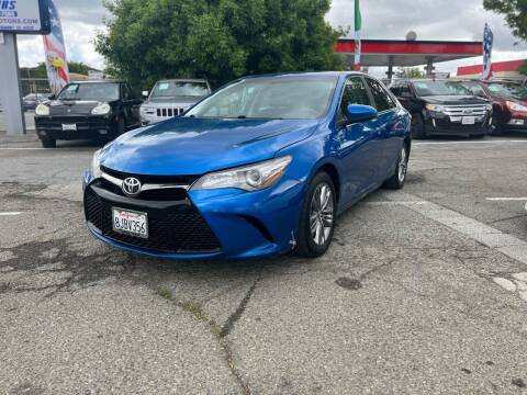 2017 Toyota Camry for sale at Blue Eagle Motors in Fremont CA
