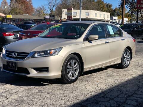 2014 Honda Accord for sale at Apex Knox Auto in Knoxville TN