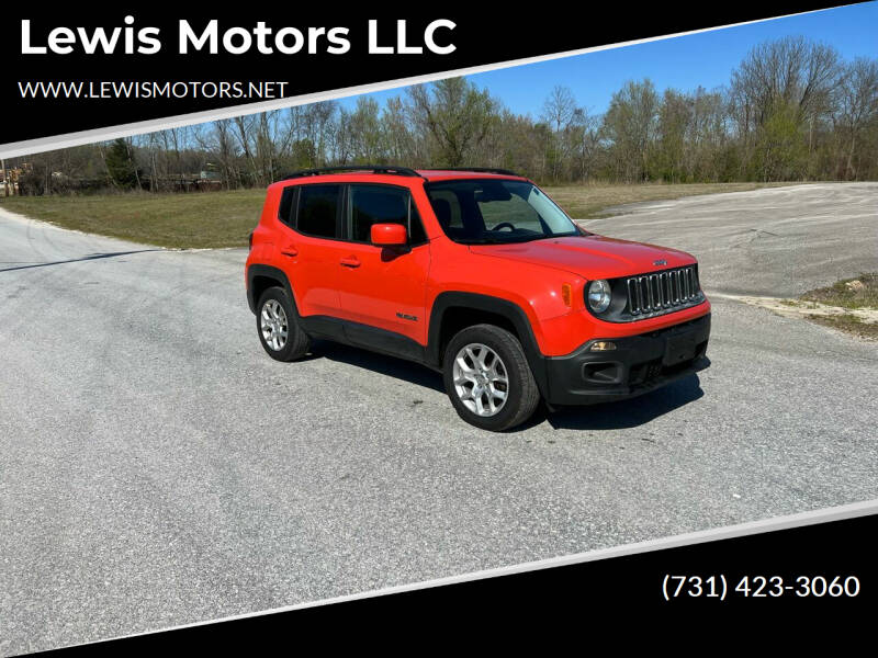 2016 Jeep Renegade for sale at Lewis Motors LLC in Jackson TN