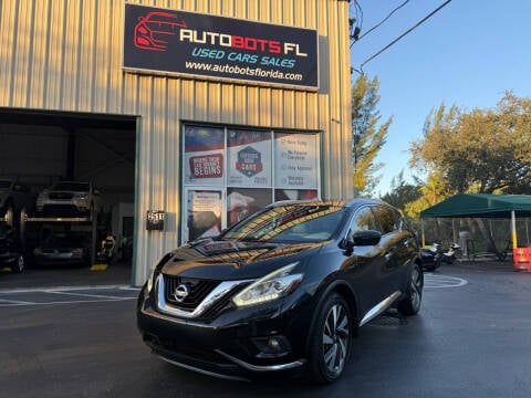 2017 Nissan Murano for sale at AUTOBOTS FLORIDA in Pompano Beach FL