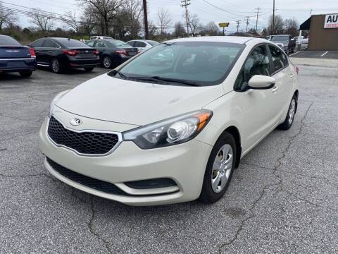 2014 Kia Forte for sale at Brewster Used Cars in Anderson SC