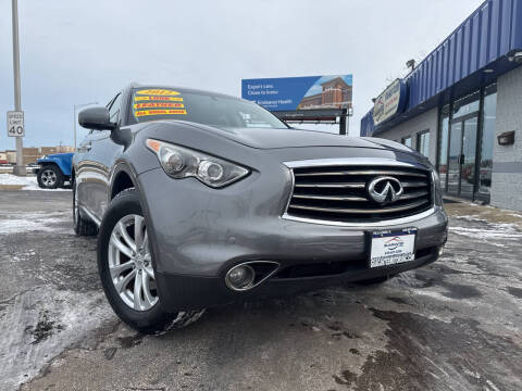 2012 Infiniti FX35 for sale at Guarantee Motors,  INC - Guarantee Motors, INC in Villa Park IL