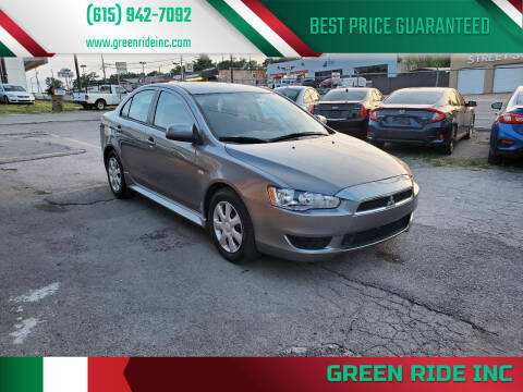 2014 Mitsubishi Lancer for sale at Green Ride Inc in Nashville TN