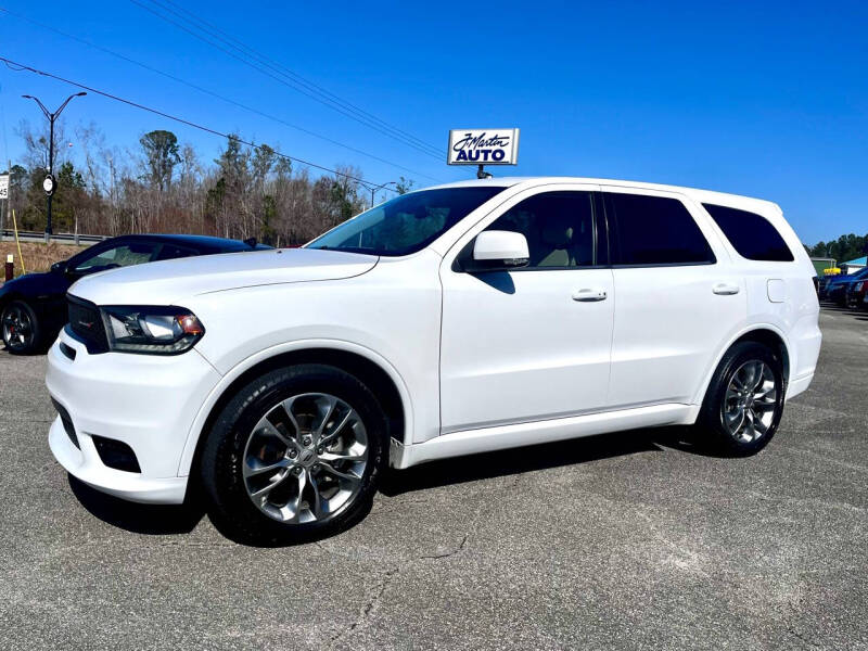 2020 Dodge Durango for sale at J. MARTIN AUTO in Richmond Hill GA