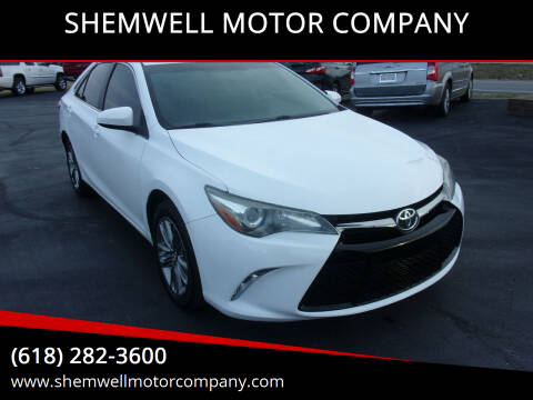 2017 Toyota Camry for sale at SHEMWELL MOTOR COMPANY in Red Bud IL