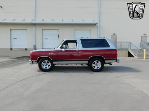 1988 Dodge Ramcharger 100