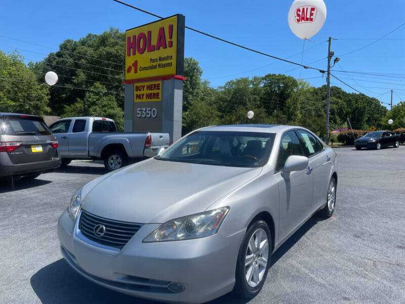 2007 Lexus ES 350 for sale at NO FULL COVERAGE AUTO SALES LLC in Austell GA