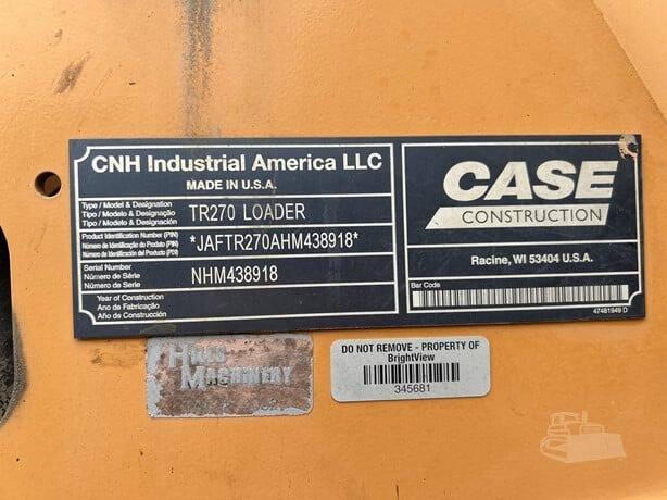 2017 Case IH  TR270