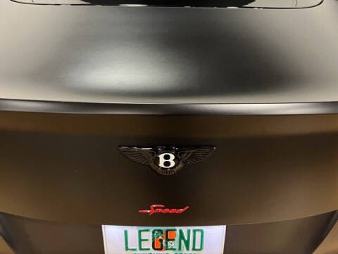 2016 Bentley Continental GT Speed