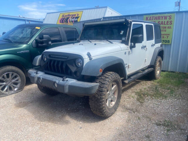 2012 Jeep Wrangler Unlimited for sale at Kathryns Auto Sales in Oklahoma City, OK