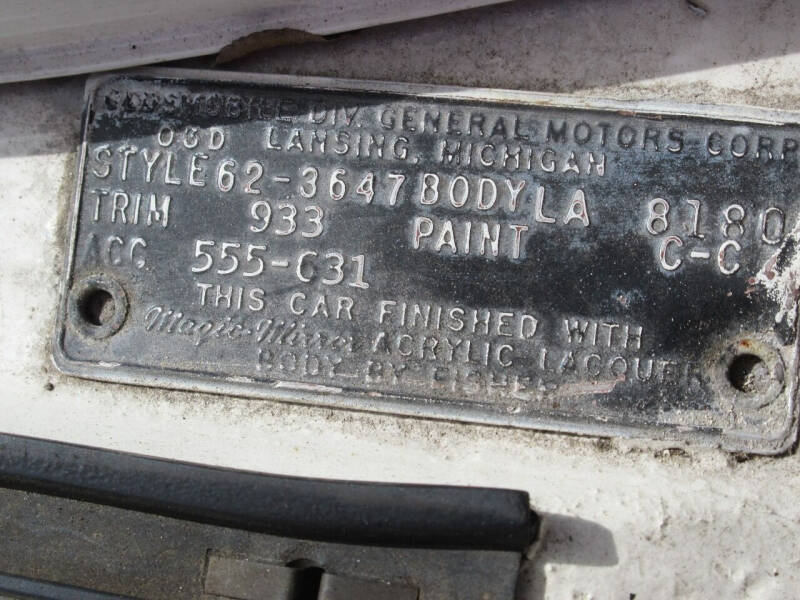 1962 Oldsmobile Starfire 88