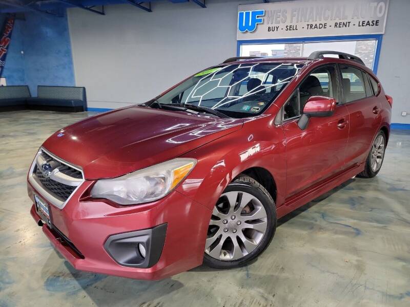 2013 Subaru Impreza for sale at Wes Financial Auto in Dearborn Heights MI
