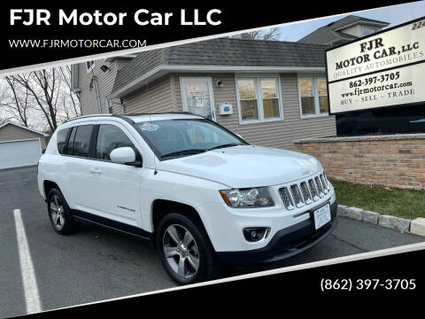 2016 Jeep Compass for sale at FJR Motor Car LLC in Mine Hill NJ