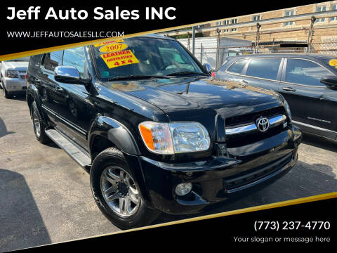 2007 Toyota Sequoia for sale at Jeff Auto Sales INC in Chicago IL