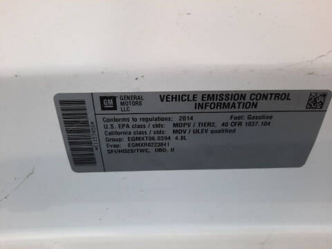 2014 Chevrolet Express LS 2500