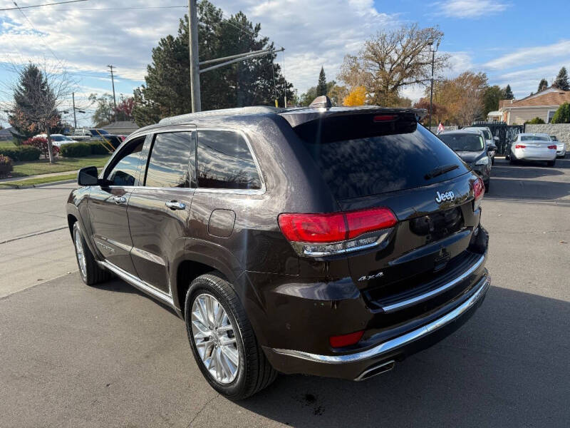 2017 Jeep Grand Cherokee Summit