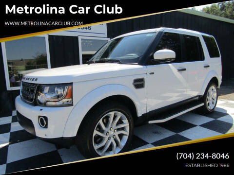 2016 Land Rover LR4 for sale at Metrolina Car Club in Stallings NC