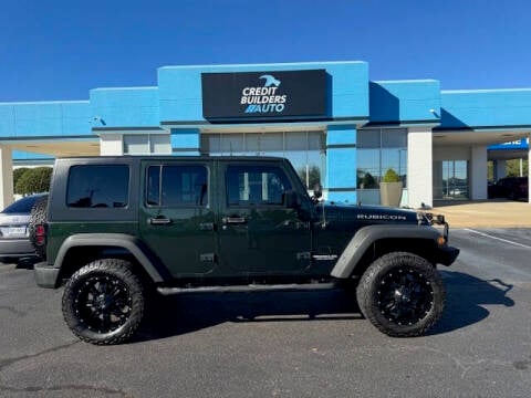 2010 Jeep Wrangler Unlimited for sale at Credit Builders Auto in Texarkana TX